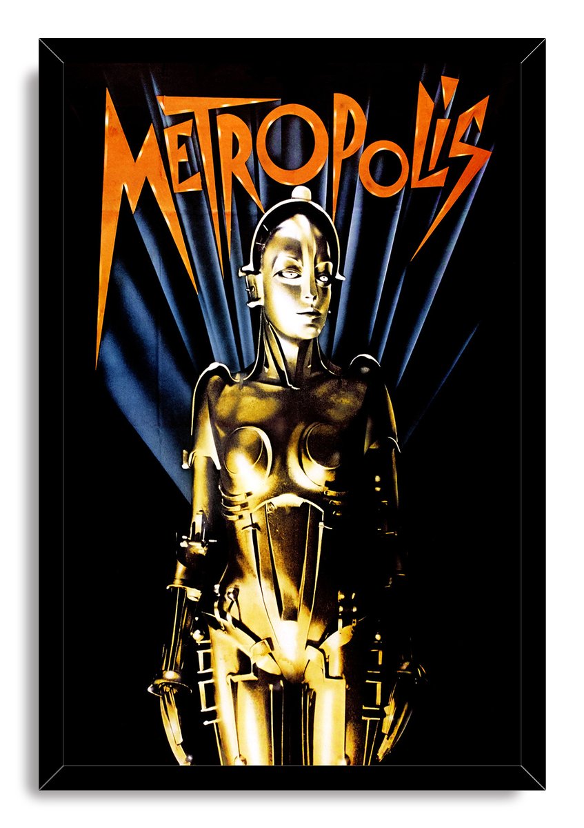 Metropolis Maria Robot Decorative Painting (paper and canvas) art poster printing print