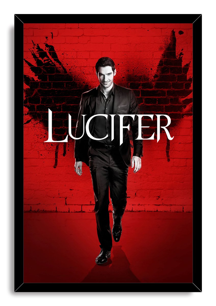 Lucifer Morningstar Decorative Painting (paper and canvas) art poster printing print