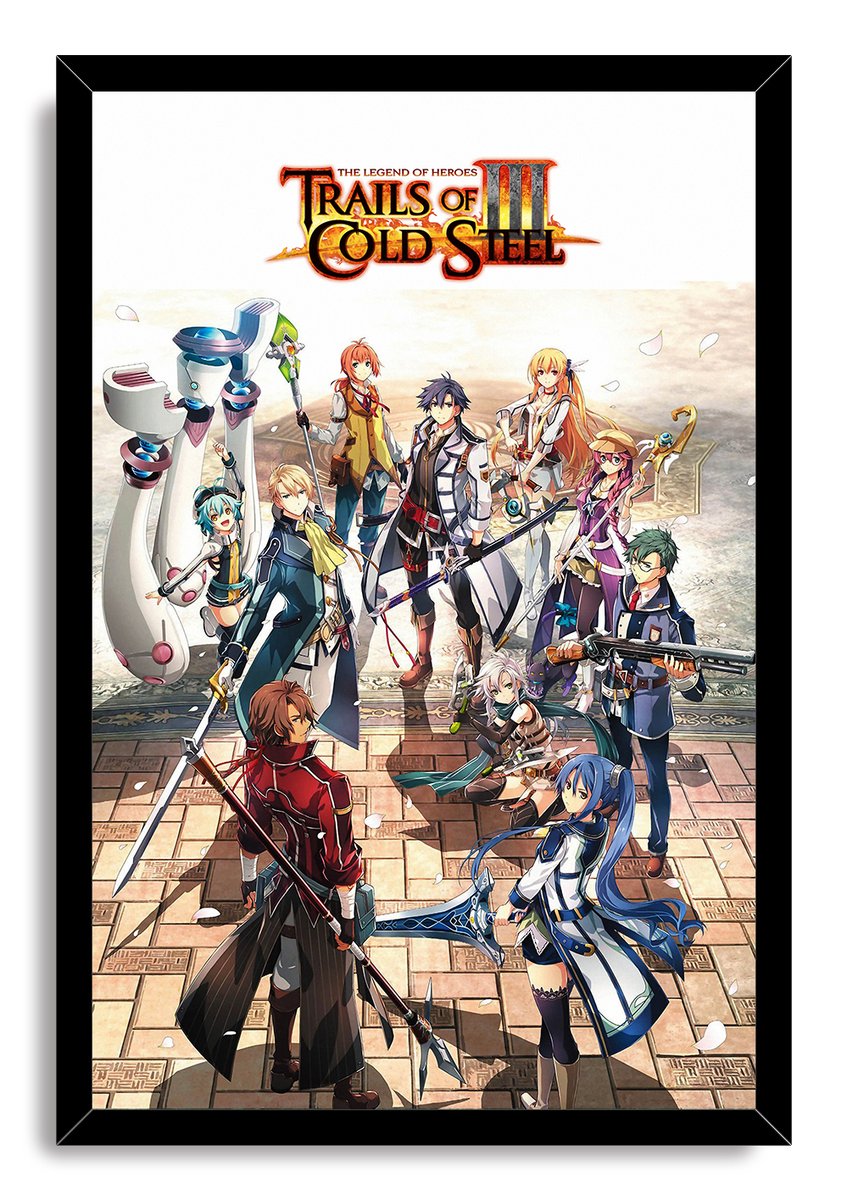 The Legend of Heroes: Trails of Cold Steel III Characters Decorative Painting (paper and canvas) art poster printing print