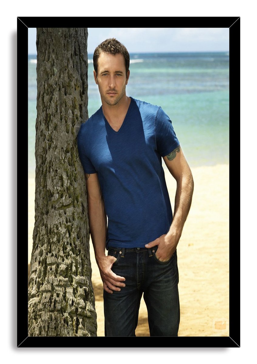 Alex O'Loughlin Decorative Painting (paper and canvas) art poster printing print