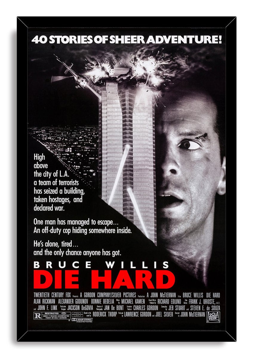 Die Hard Movie Poster Decorative Painting (paper and canvas) art poster printing print