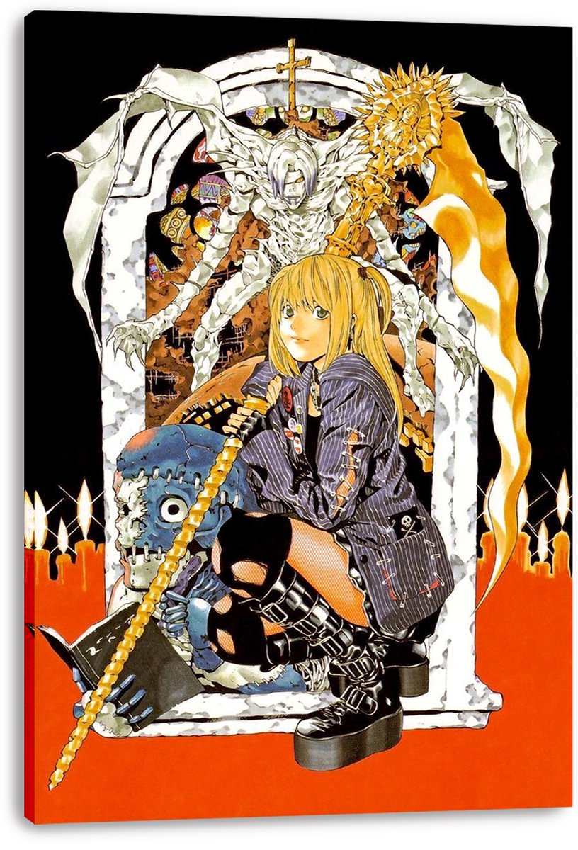 Misa Amane Death Note Decorative Painting (paper and canvas) art poster printing print