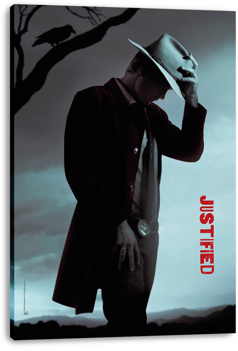 Raylan Givens Justified TV Series Decorative Painting (paper and canvas) art poster printing print