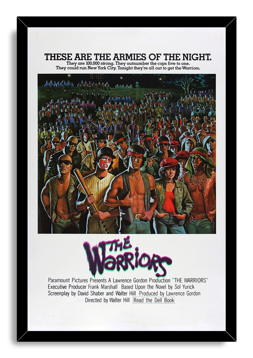 The Warriors Movie Poster Decorative Painting (paper and canvas) art poster printing print