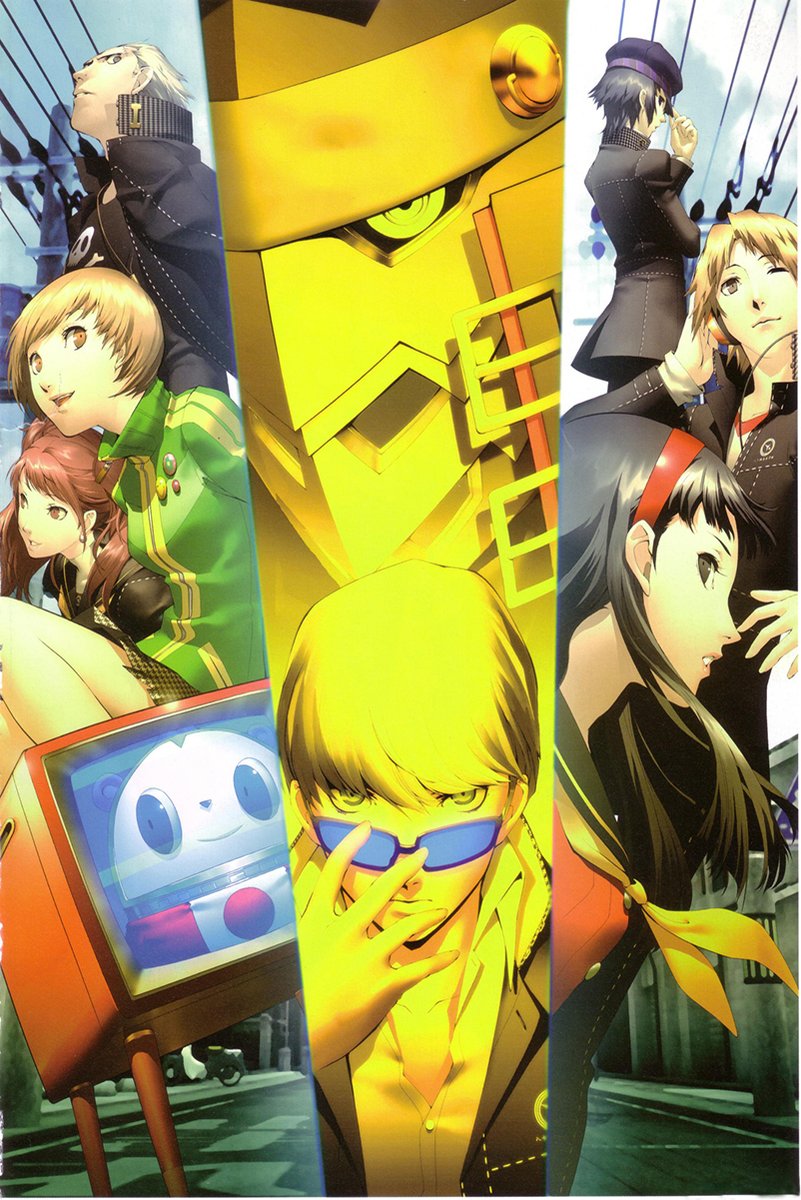 Persona 4 Characters Decorative Painting (paper and canvas) art poster printing print