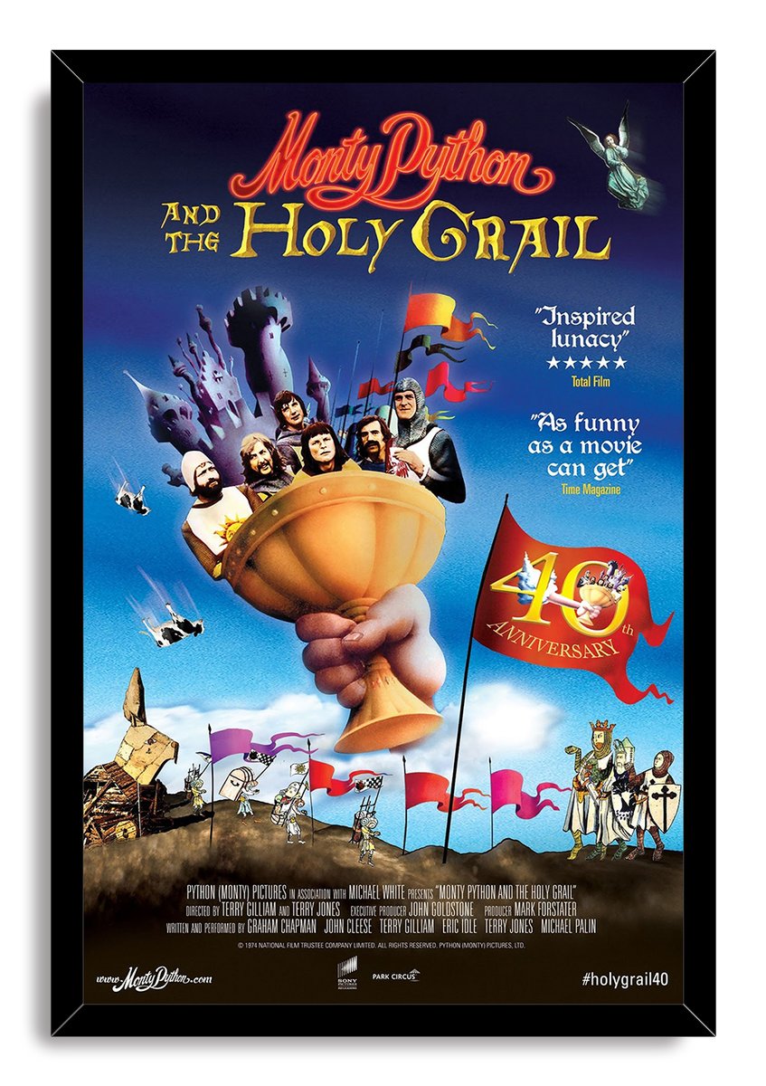 Monty Python and the Holy Grail Movie Decorative Painting (paper and canvas) art poster printing print