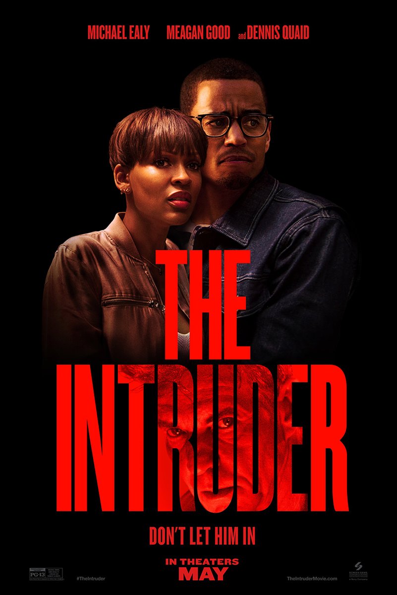 The Intruder Movie Poster Michael Ealy Meagan Good Dennis Quaid Decorative Painting (paper and canvas) art poster printing print