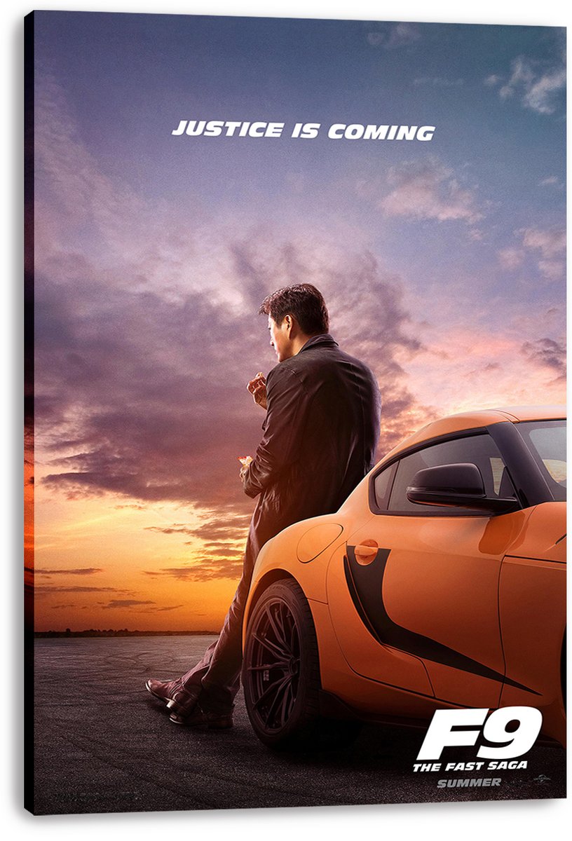 F9 Fast & Furious Han Lue Decorative Painting (paper and canvas) art poster printing print