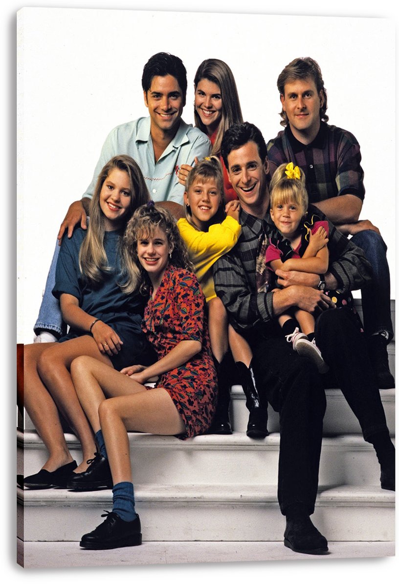 Full House Cast Family Decorative Painting (paper and canvas) art poster printing print