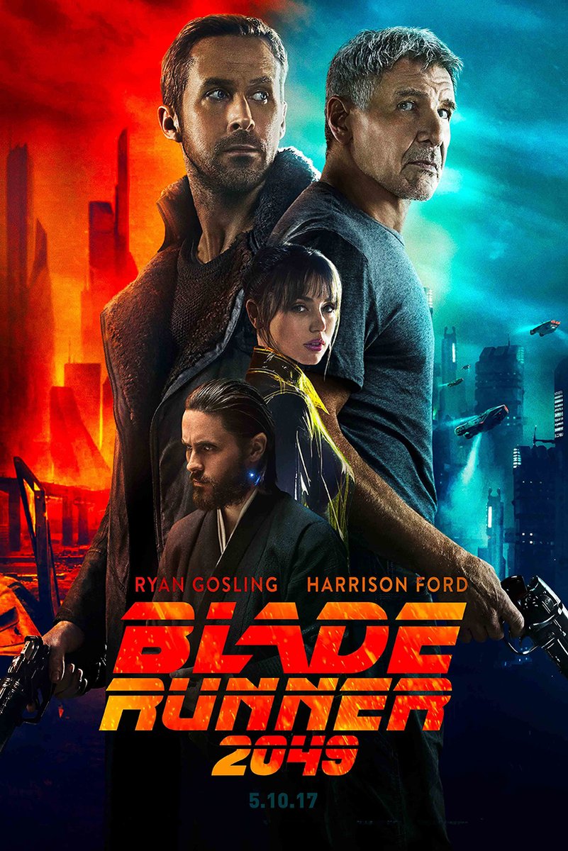 Blade Runner 2049 Movie Poster with Ryan Gosling and Harrison Ford Decorative Painting (paper and canvas) art poster printing print
