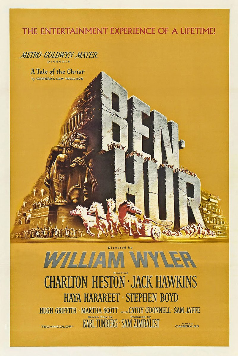 Ben-Hur Movie Poster Decorative Painting (paper and canvas) art poster printing print