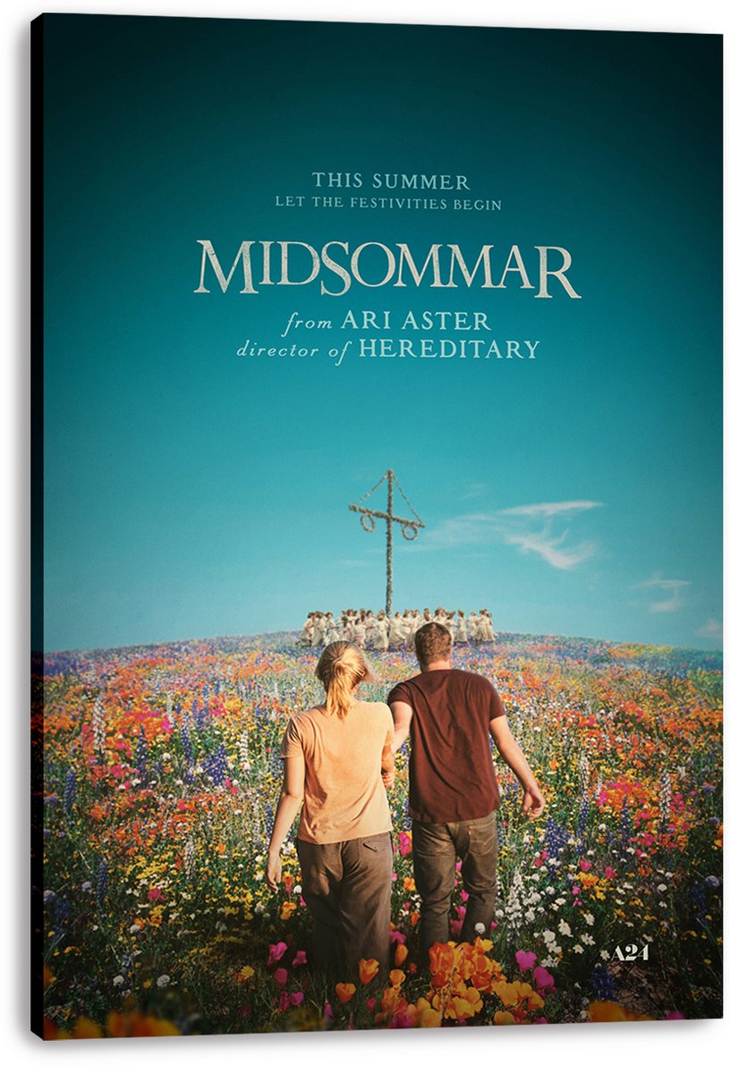 Midsommar Decorative Painting (paper and canvas) art poster printing print