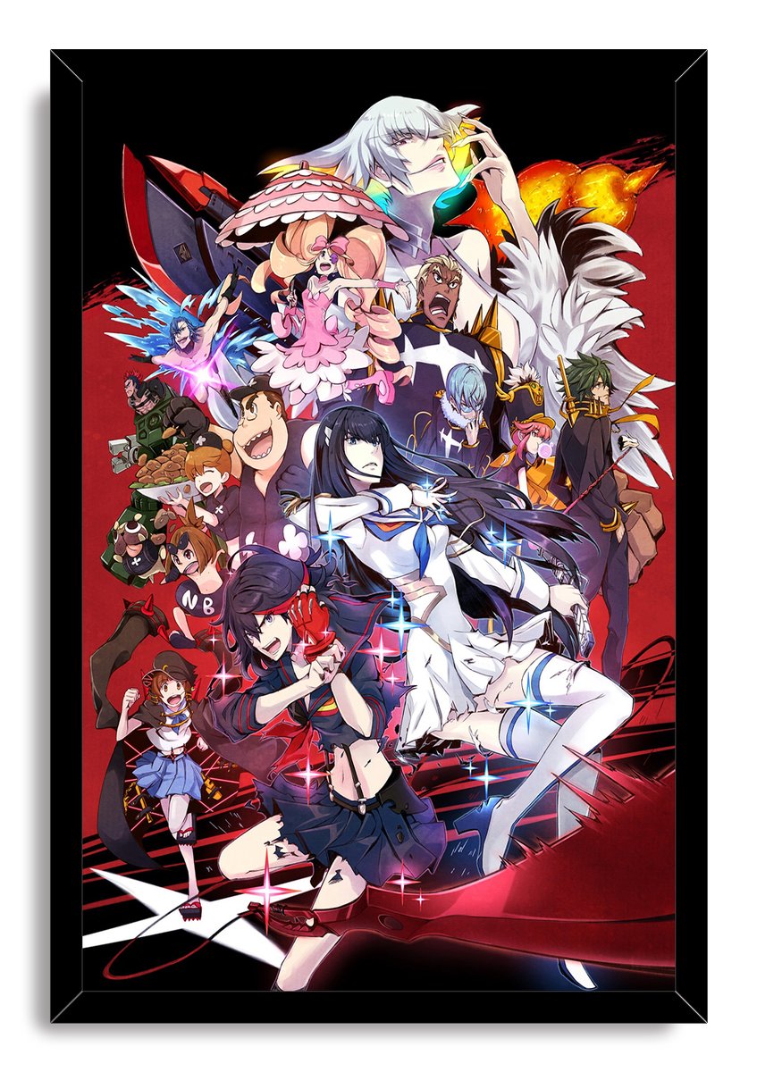Kill la Kill Anime Characters Decorative Painting (paper and canvas) art poster printing print