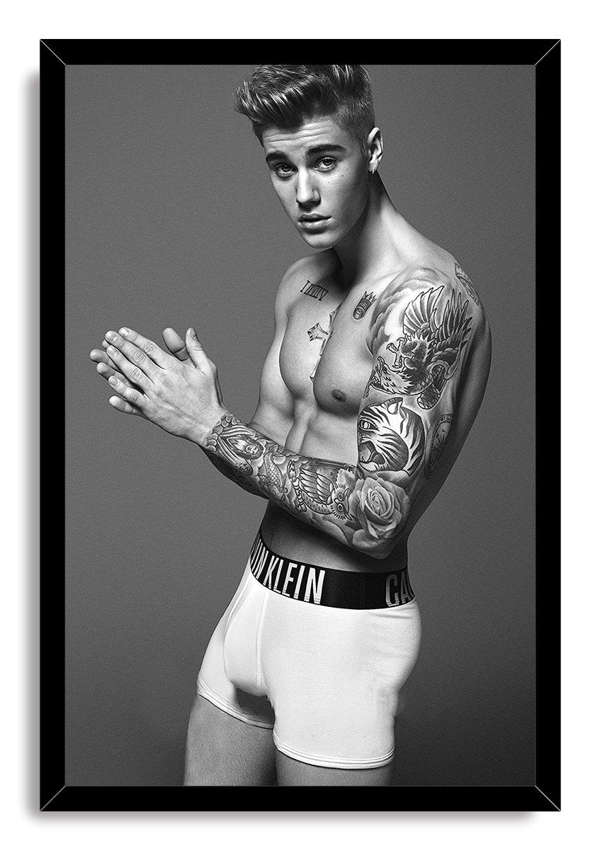 Justin Bieber Decorative Painting (paper and canvas) art poster printing print