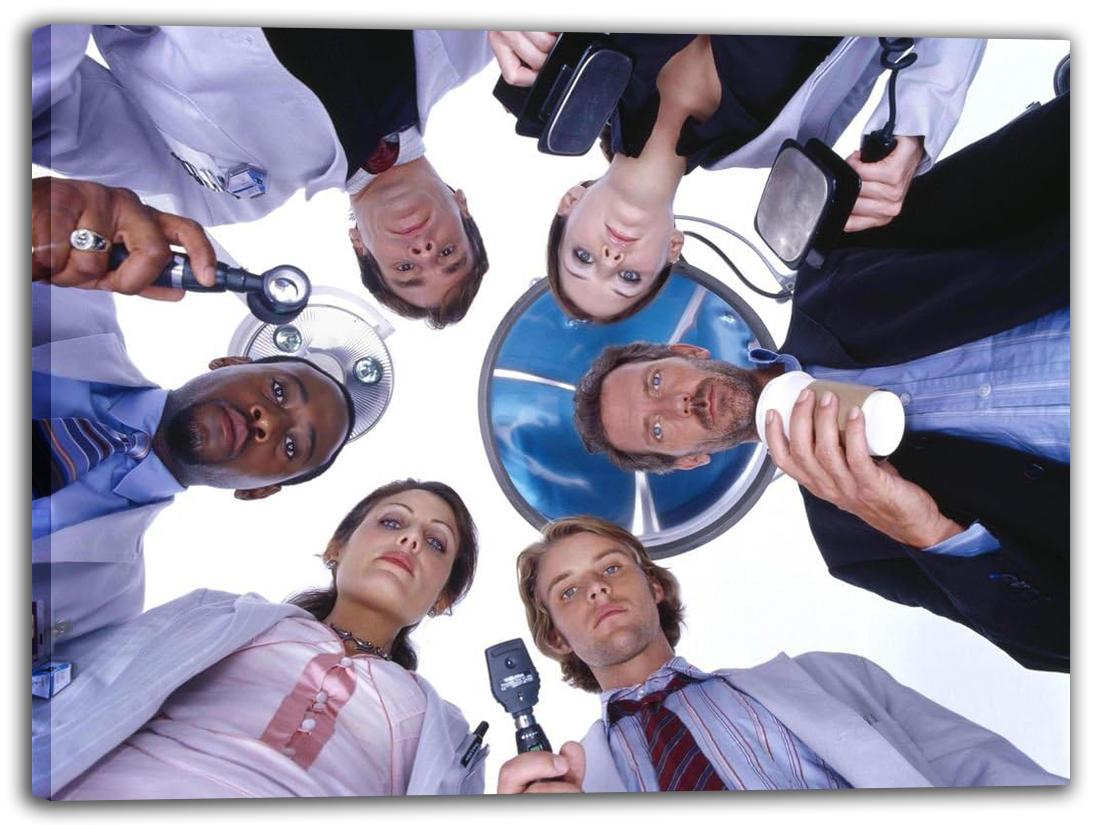 House MD TV Poster (Paper and Canvas) Art Poster Printing Print