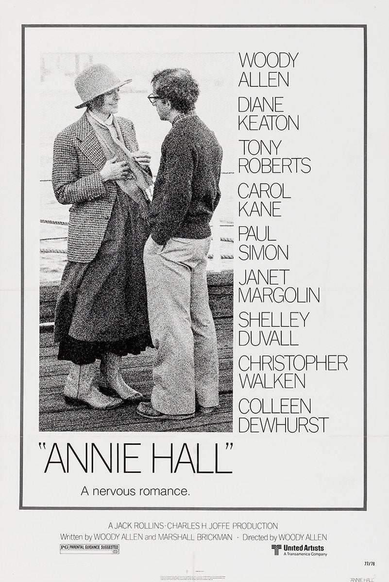 Annie Hall Movie Poster Decorative Painting (paper and canvas) art poster printing print