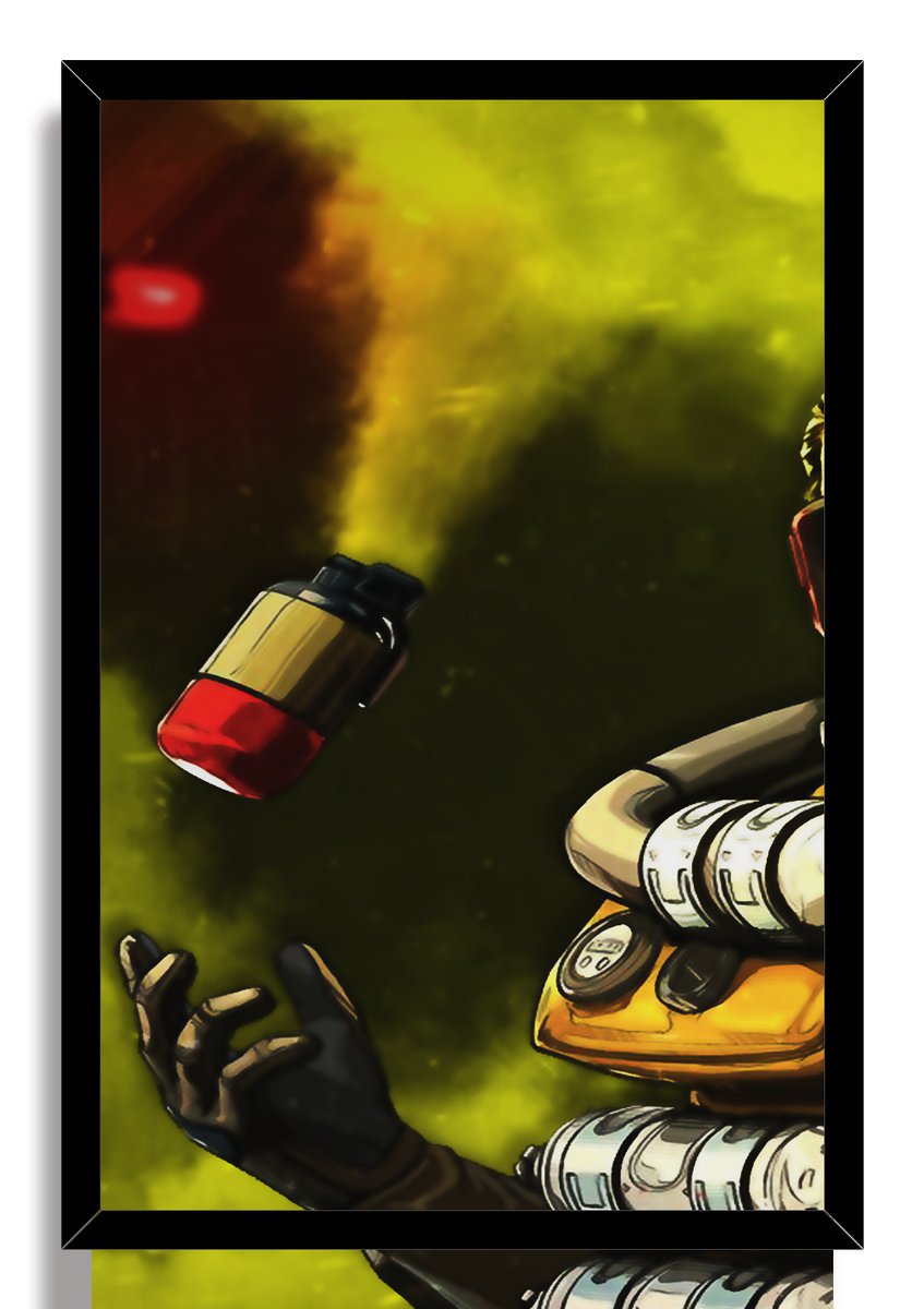 Caustic Apex Legends Decorative Painting (paper and canvas) art poster printing print