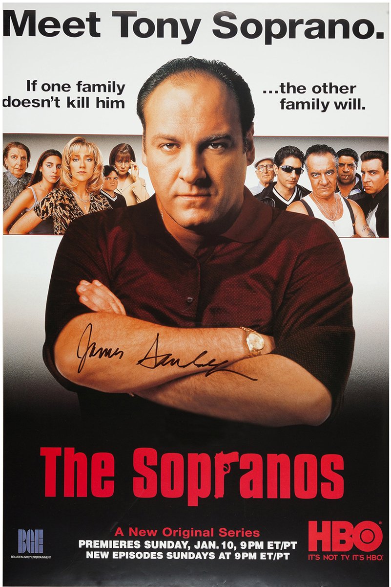 Tony Soprano The Sopranos TV Show Decorative Painting (paper and canvas) art poster printing print