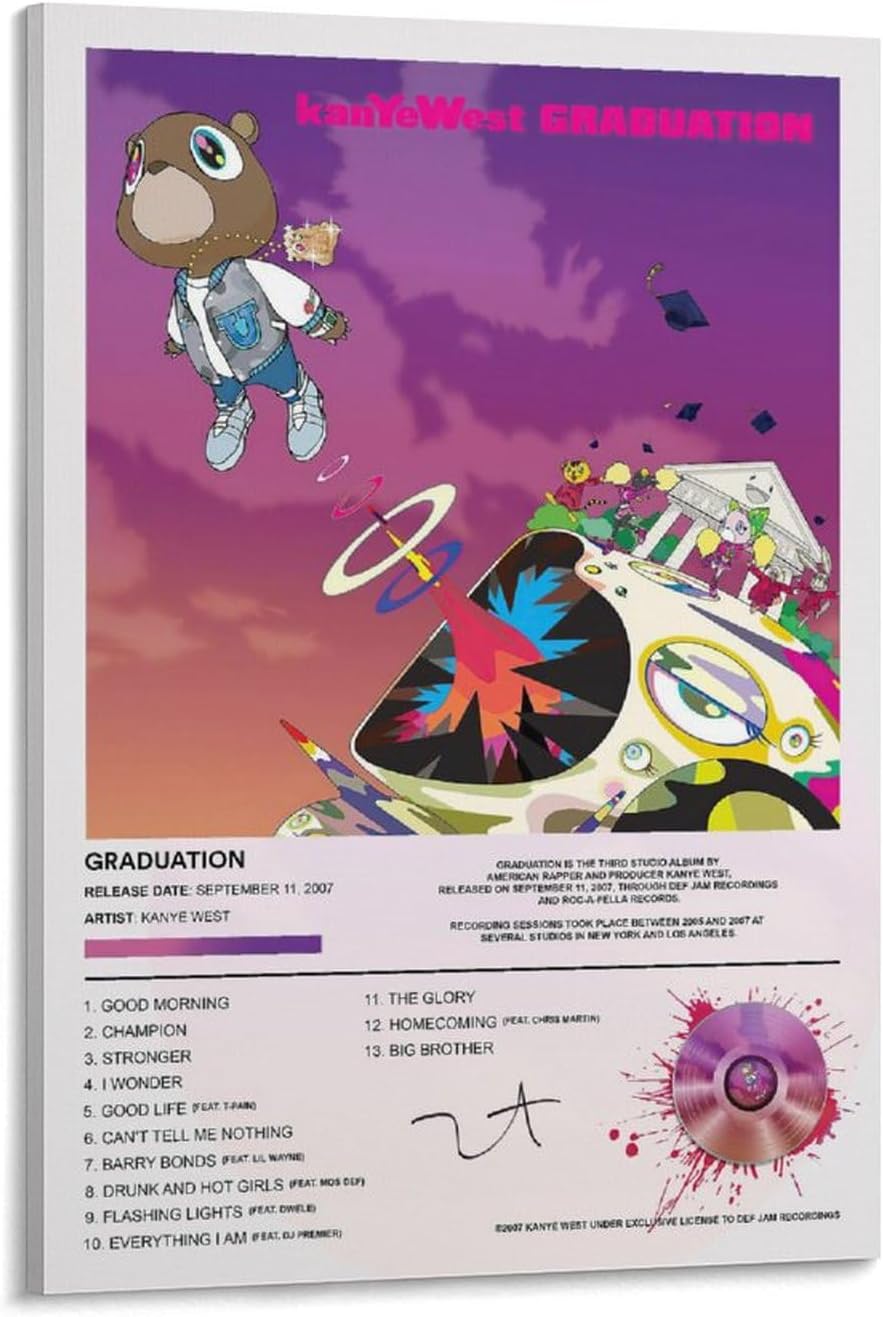 Graduation Album Wall Art Print Home Poster (paper and canvas) art poster printing print