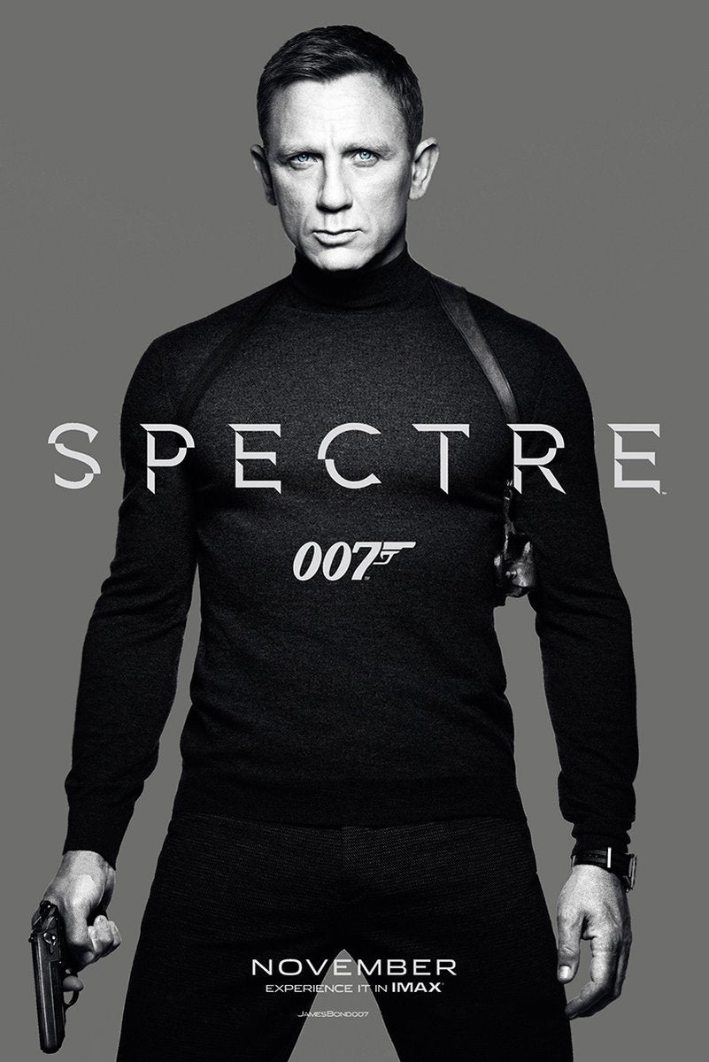 James Bond "Spectre" Movie Poster Decorative Painting (paper and canvas) art poster printing print