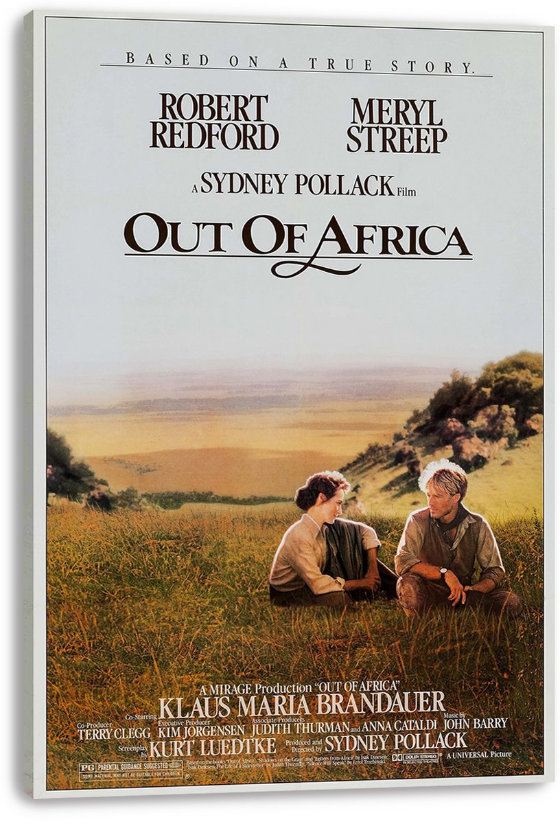Out Of Africa Robert Redford Meryl Streep Decorative Painting (paper and canvas) art poster printing print