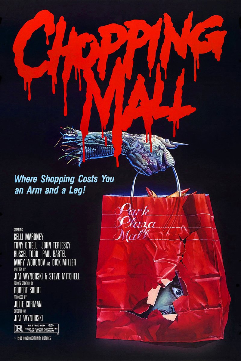 Chopping Mall Horror Movie Poster Decorative Painting (paper and canvas) art poster printing print