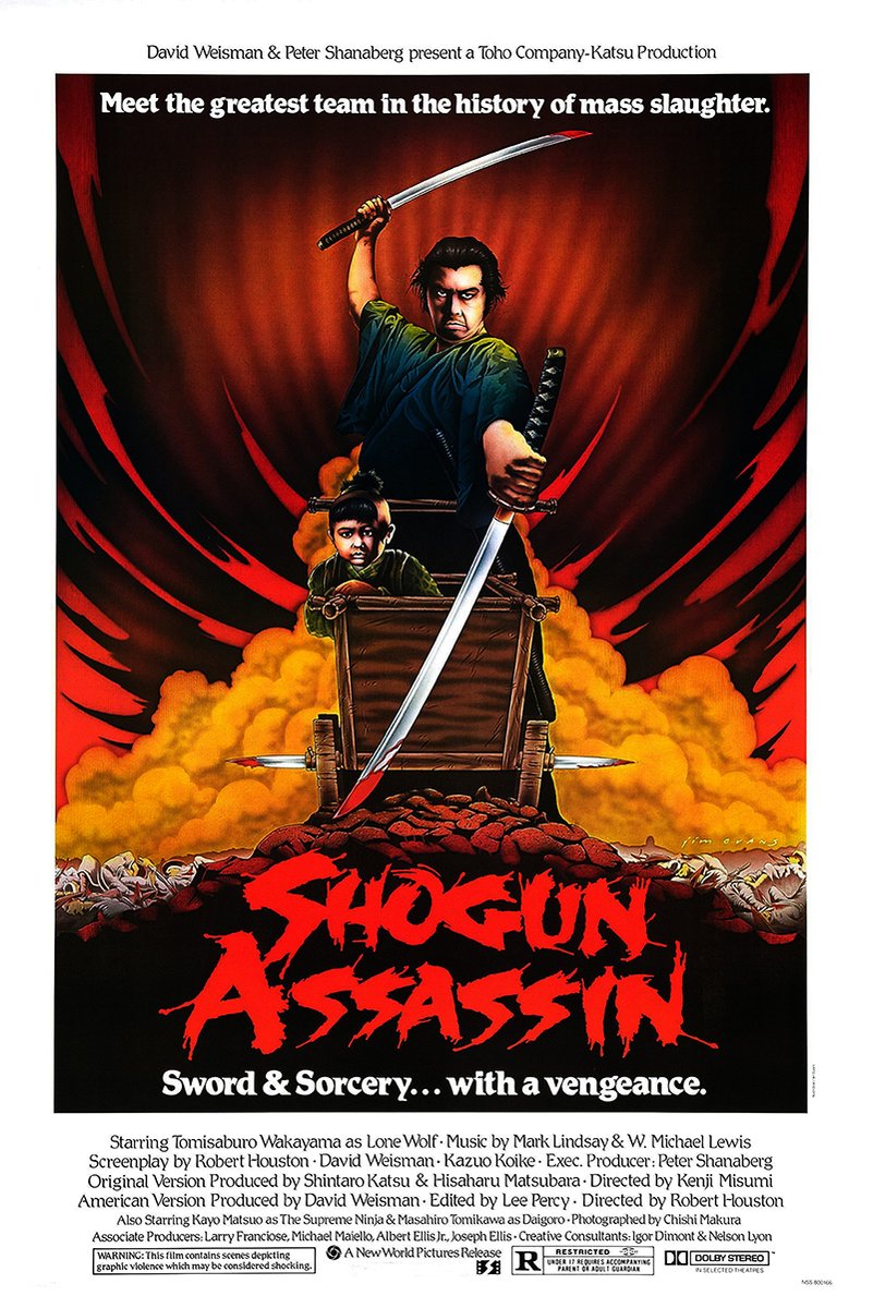 Shogun Assassin Movie Poster Decorative Painting (paper and canvas) art poster printing print