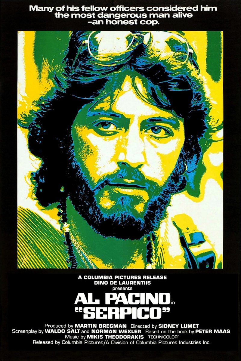 Al Pacino Serpico Decorative Painting (paper and canvas) art poster printing print