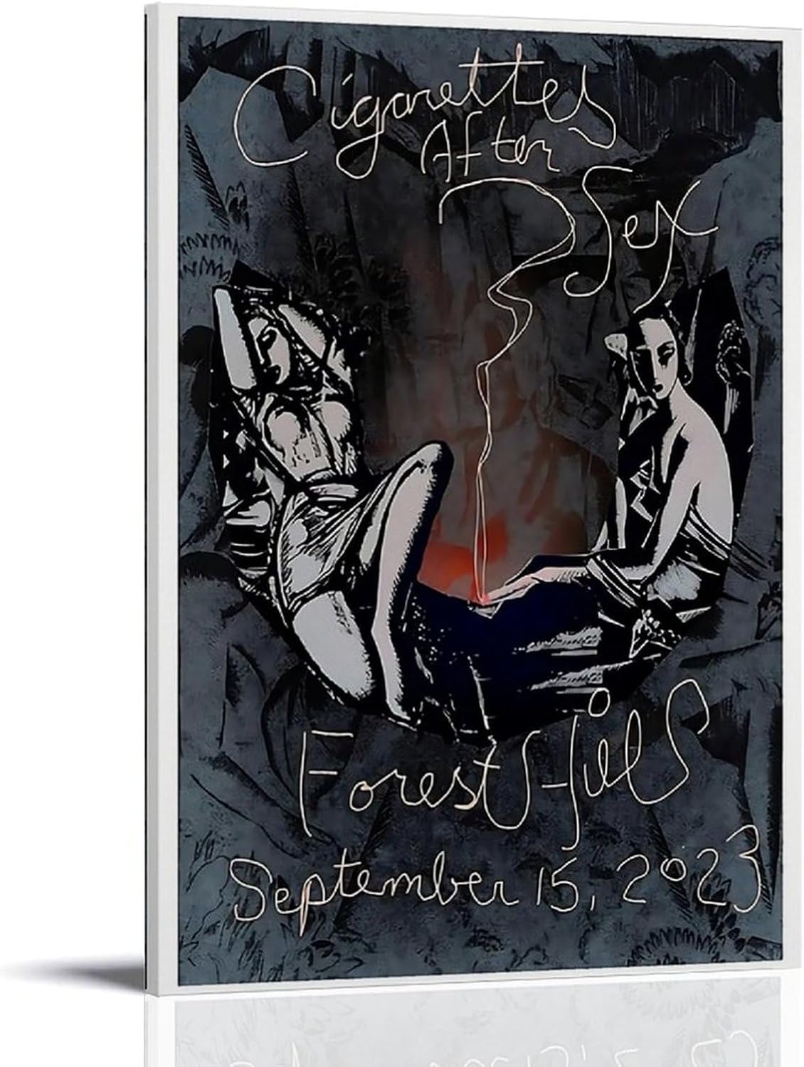 Cigarettes After Sex Band Poster Vintage Art for Room (paper and canvas) art poster printing print