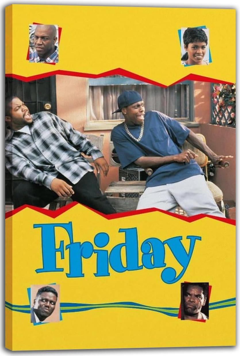 Friday Movie Poster Art Poster (Paper and Canvas) Art Poster Printing Print