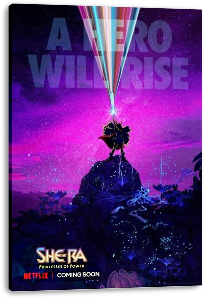 She-Ra Princesses of Power Adora Decorative Painting (paper and canvas) art poster printing print