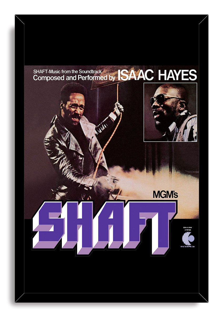 Shaft Isaac Hayes Soundtrack Album Cover Decorative Painting (paper and canvas) art poster printing print