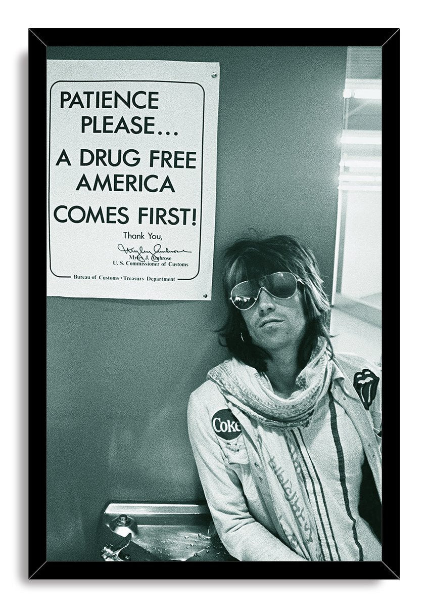 Rolling Stones Keith Richards Decorative Painting (paper and canvas) art poster printing print