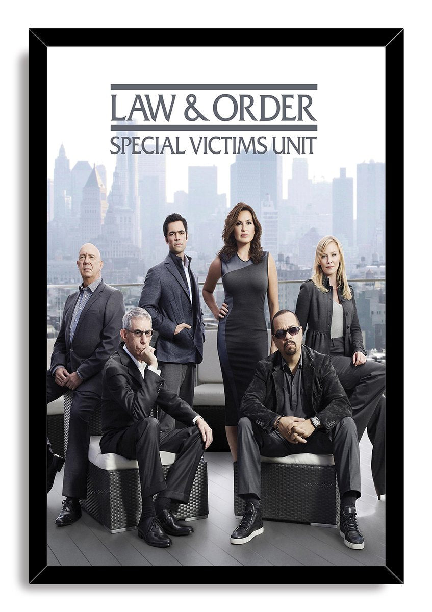 Law & Order Special Victims Unit Cast Decorative Painting (paper and canvas) art poster printing print