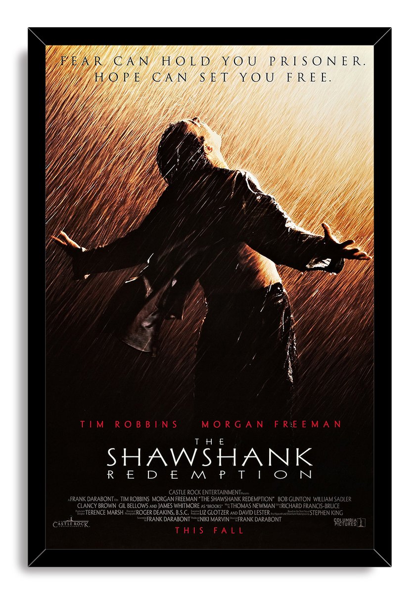 The Shawshank Redemption Andy Dufresne Decorative Painting (paper and canvas) art poster printing print