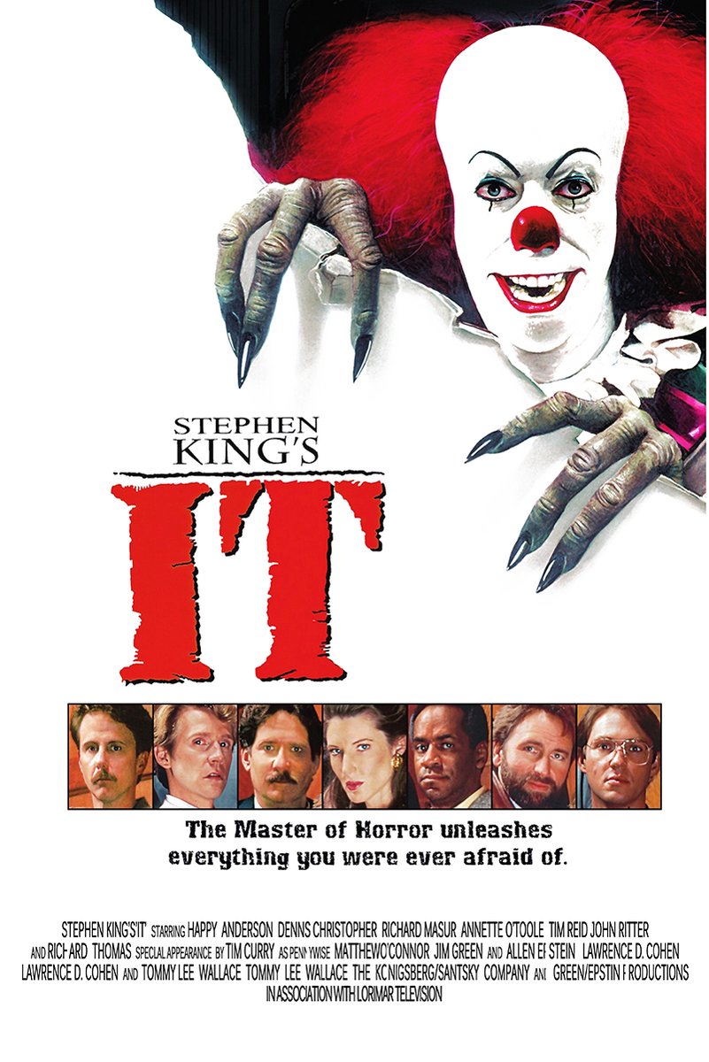 Stephen King's IT Pennywise Decorative Painting (paper and canvas) art poster printing print