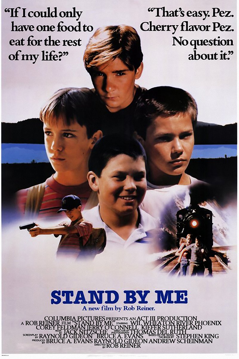 Stand By Me Movie Decorative Painting (paper and canvas) art poster printing print