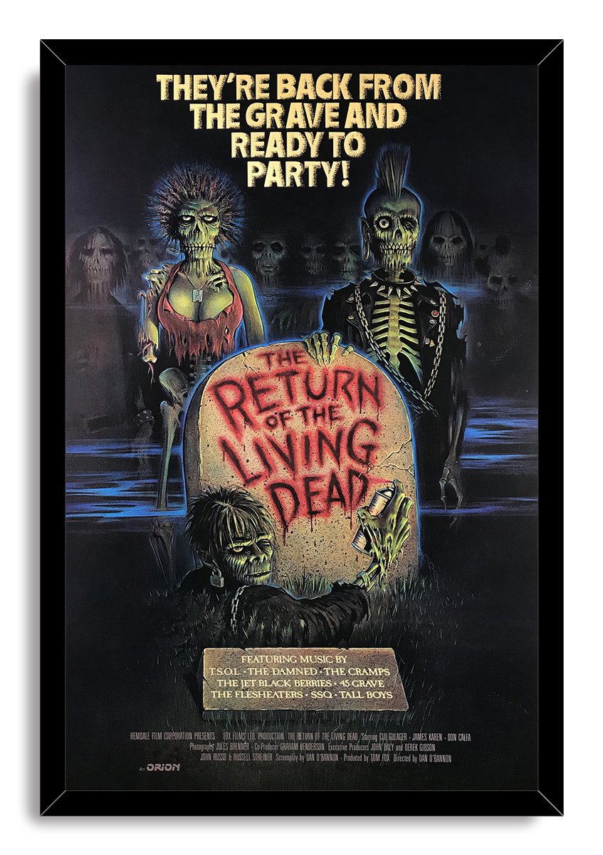 The Return of the Living Dead Decorative Painting (paper and canvas) art poster printing print