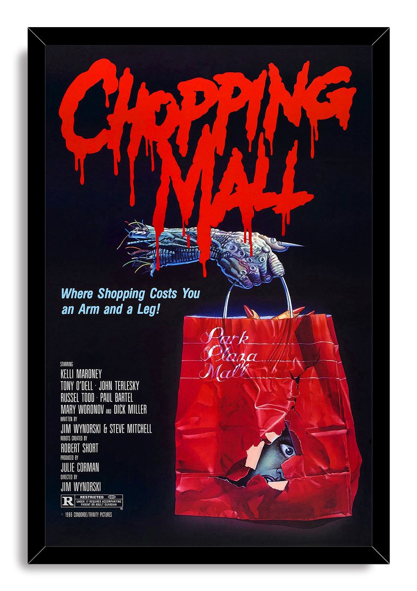 Chopping Mall Horror Movie Poster Decorative Painting (paper and canvas) art poster printing print