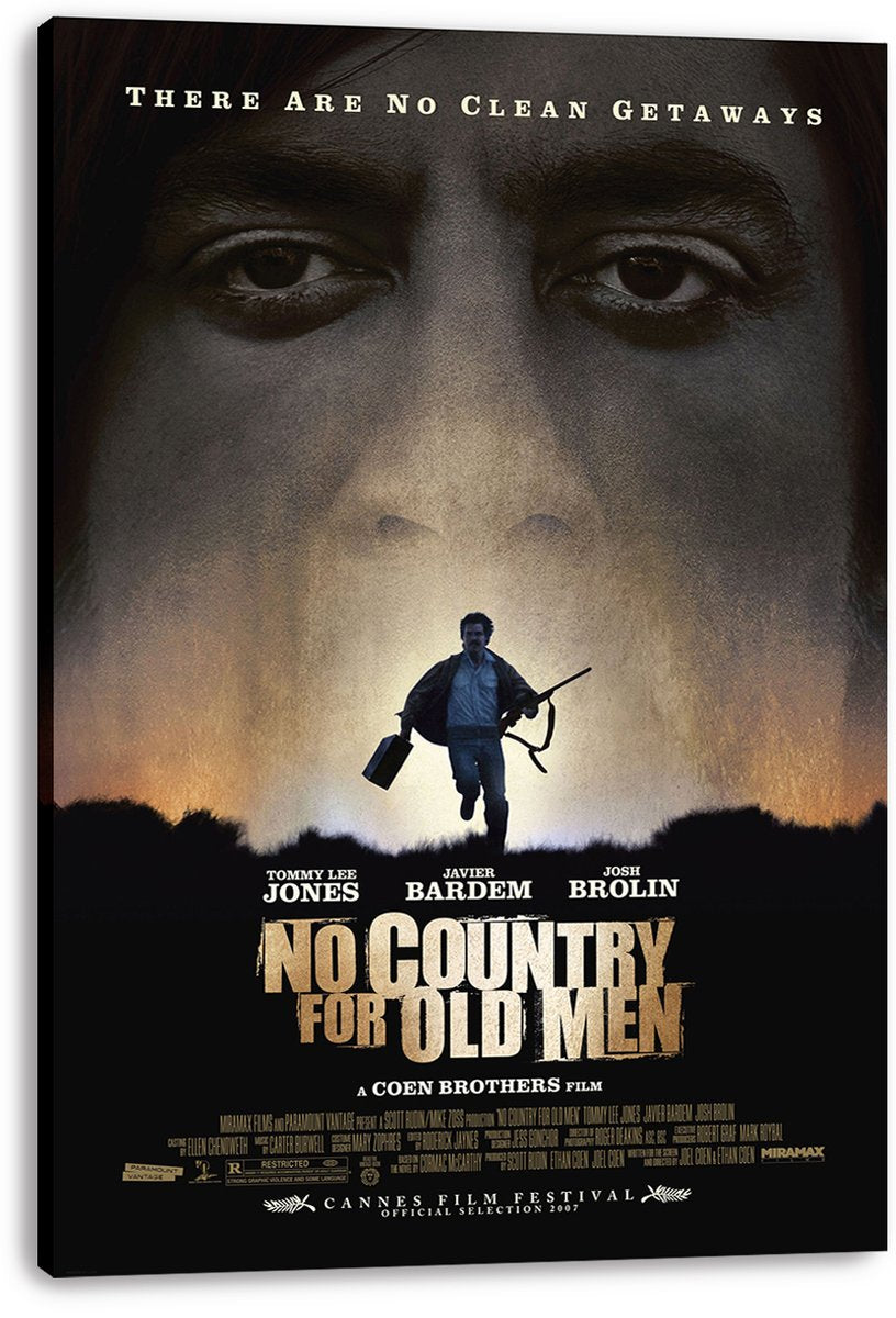 No Country For Old Men Movie Decorative Painting (paper and canvas) art poster printing print