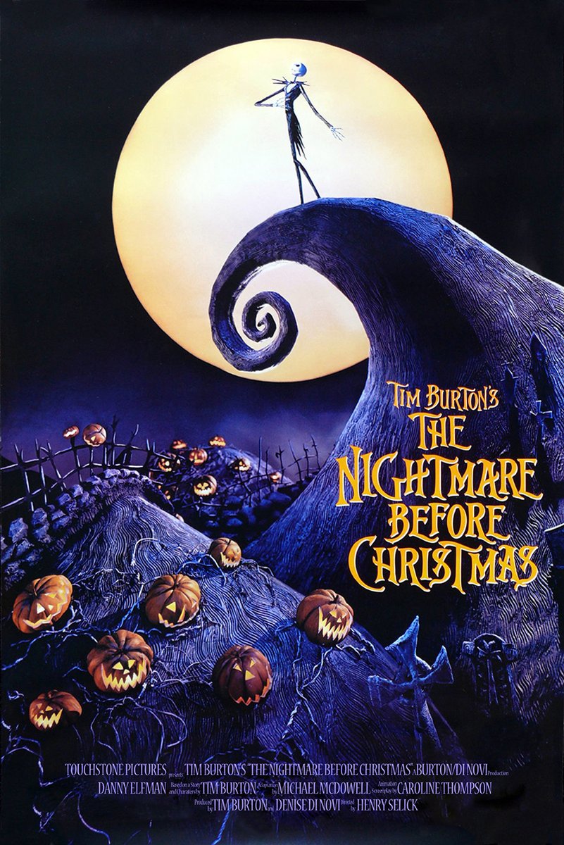 Jack Skellington The Nightmare Before Christmas Decorative Painting (paper and canvas) art poster printing print