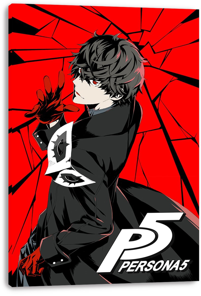 Joker Persona 5 Decorative Painting (paper and canvas) art poster printing print