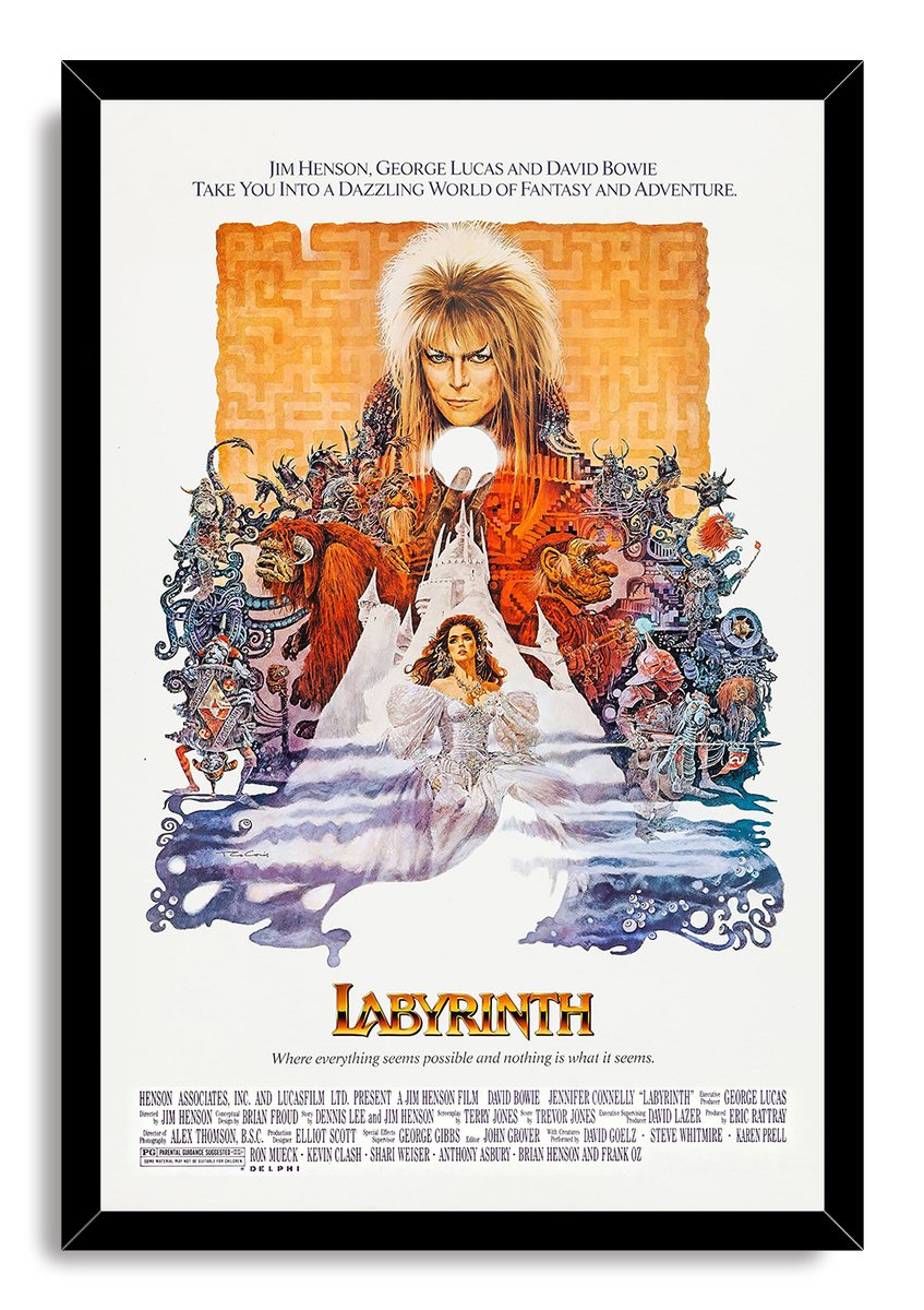 Labyrinth Movie Poster Decorative Painting (paper and canvas) art poster printing print