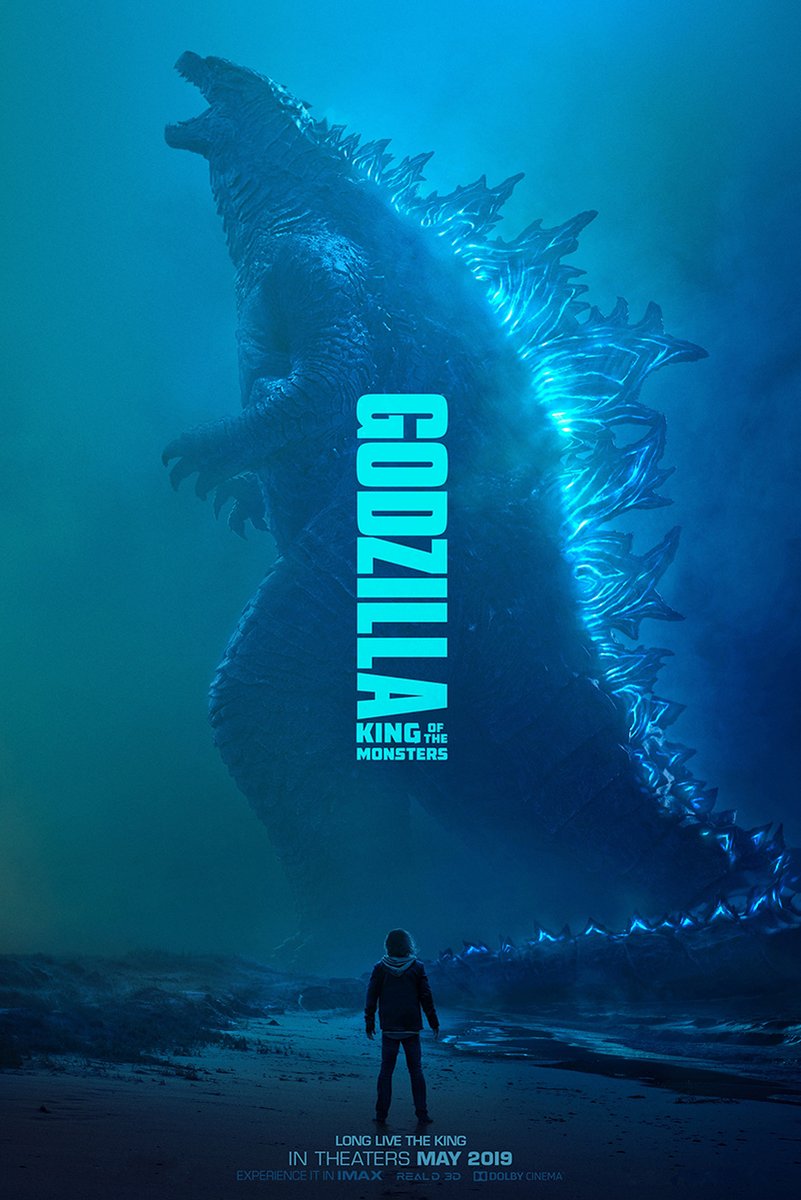 Godzilla King of the Monsters Decorative Painting (paper and canvas) art poster printing print