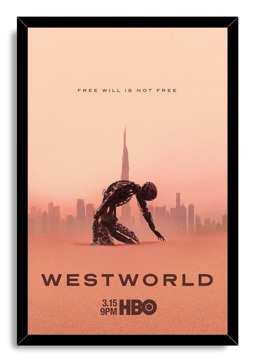 Westworld Dystopian Android Future City Decorative Painting (paper and canvas) art poster printing print