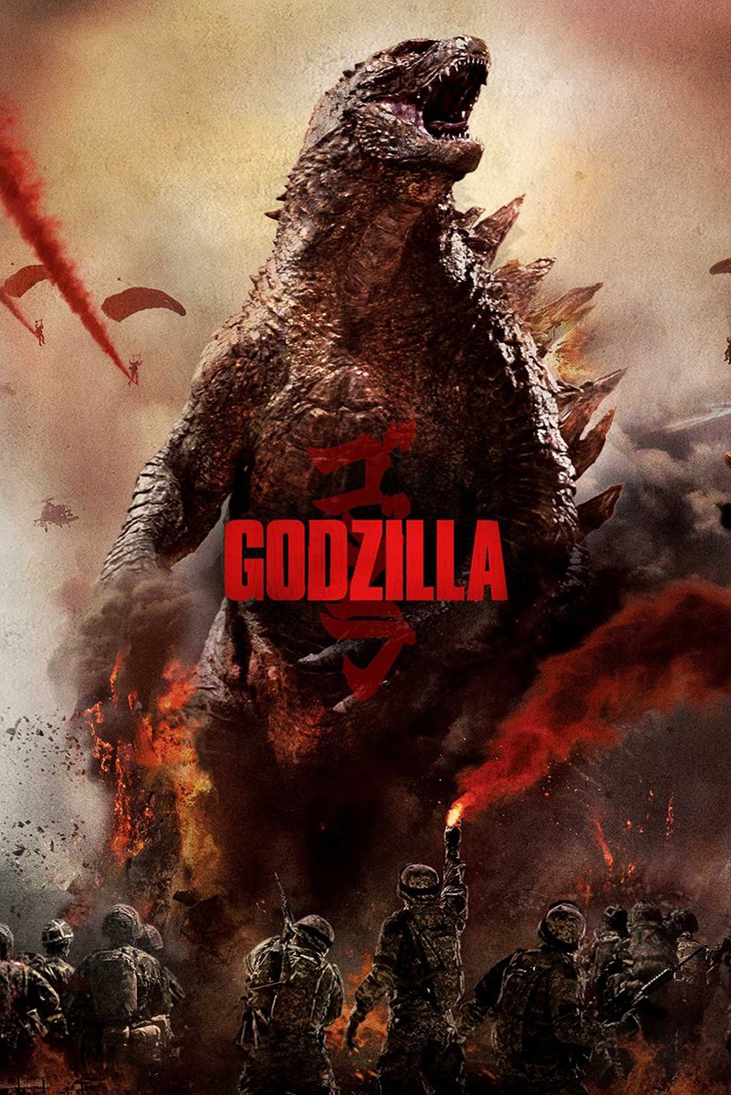 Godzilla Decorative Painting (paper and canvas) art poster printing print