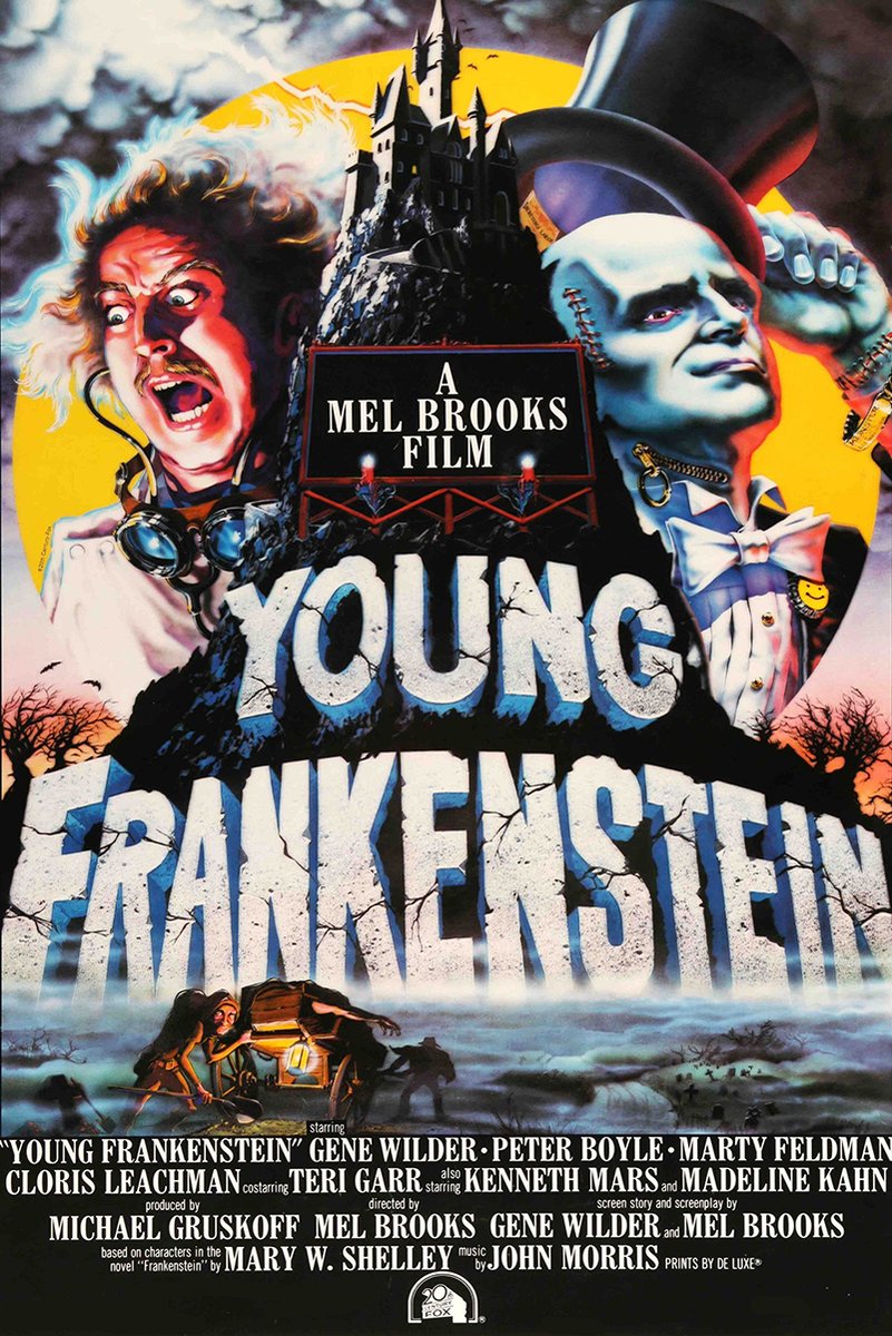 Young Frankenstein Decorative Painting (paper and canvas) art poster printing print