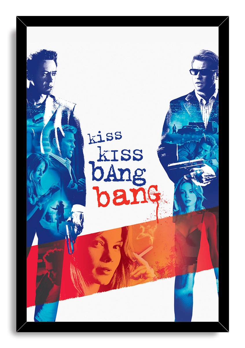 Kiss Kiss Bang Bang Movie Poster Decorative Painting (paper and canvas) art poster printing print