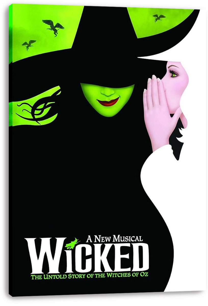 Wicked Musical Decorative Painting (paper and canvas) art poster printing print