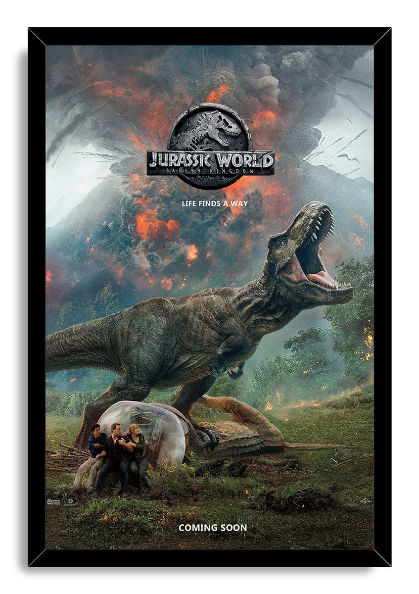 Jurassic World Fallen Kingdom T-Rex Decorative Painting (paper and canvas) art poster printing print